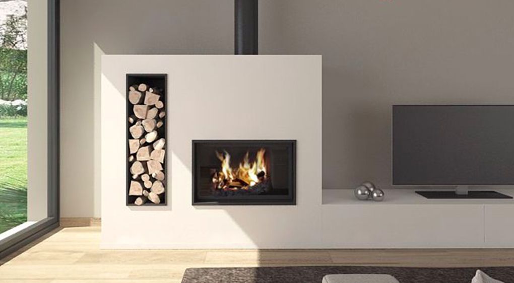 Chimenea moderna Baratheon | Chimeneas Pio