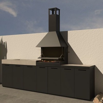 Barbacoa Metàl·lica Cosi